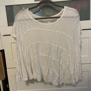 free people white blouse